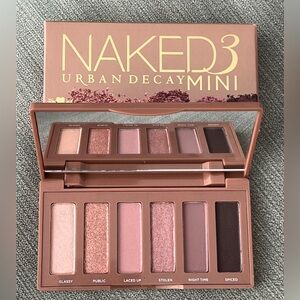 NEW - Urban Decay - Naked3 Mini Eyeshadow Palette
